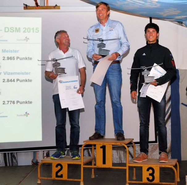 Deutscher Meister 2015: Michael Sommer mit EB29