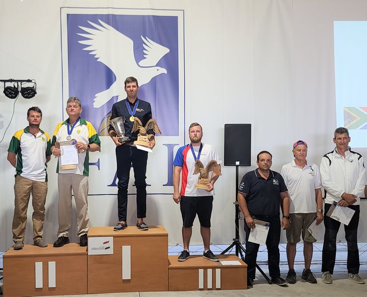 37. FAI Weltmeisterschaft 2022 Szeged: 1. Platz für Felipe Levin mit EB29R